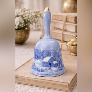 VTG Currier & Ives Bell – “The Farmer’s Home – Winter” (1977) – Limited Edition